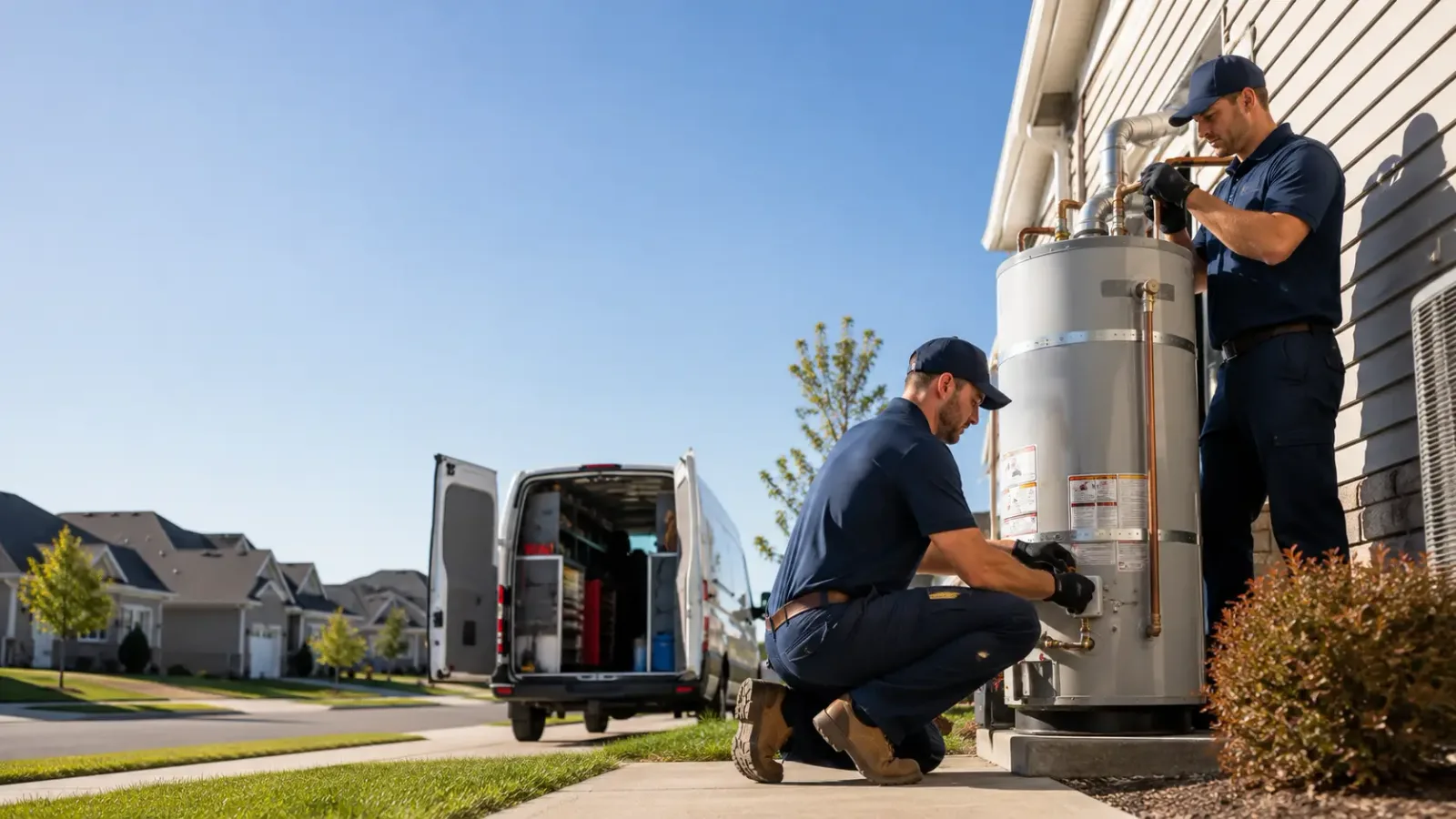 Water Heater Installation in Plover, WI